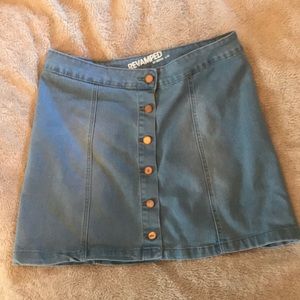 🎀 2/30 🎀 Denim button miniskirt